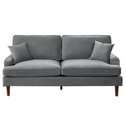 Bunburry 3 Seater Velvet Sofa