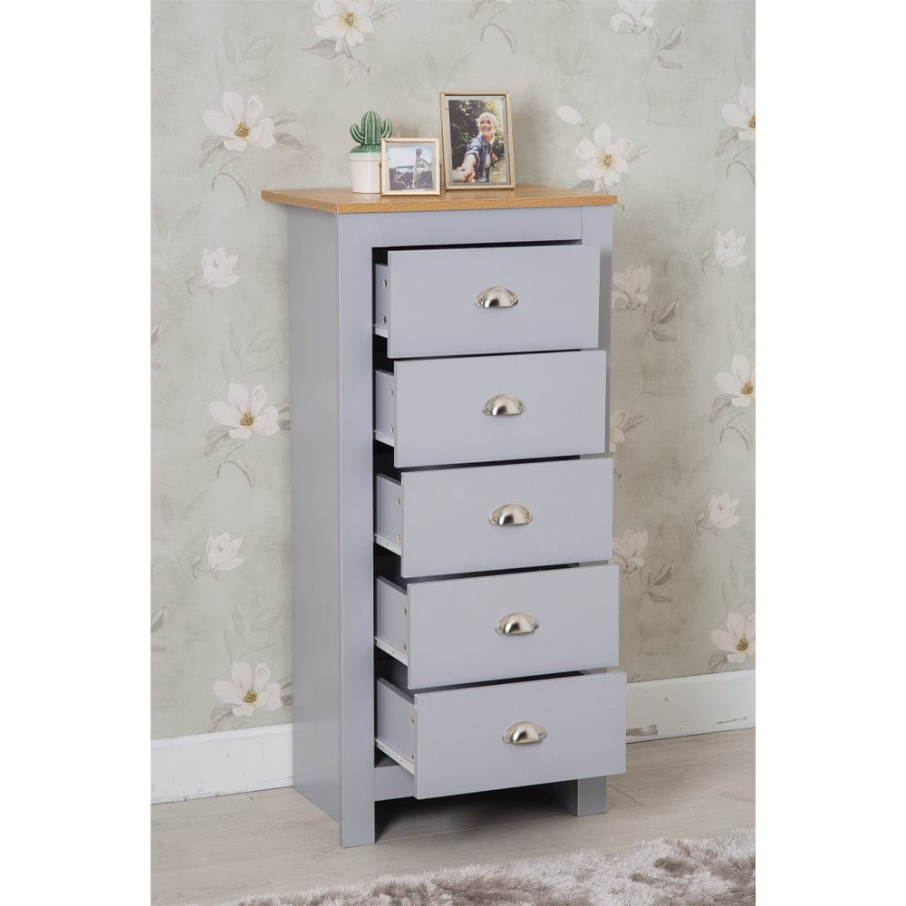 Grey dresser and nightstand set deals
