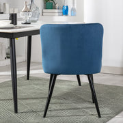 Set of 2 Lisa Velvet Dining Chair