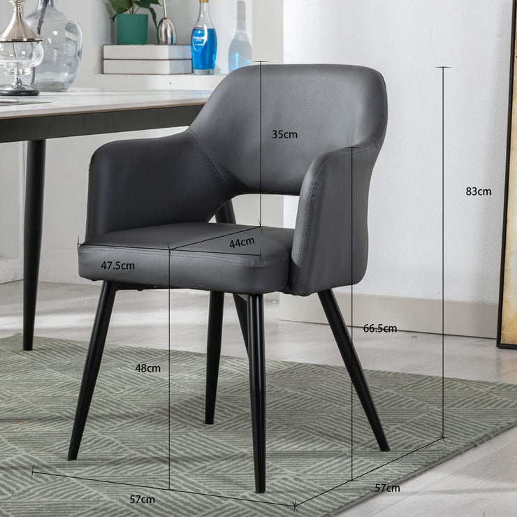 Nata PU Dining Chair - Set Of 2