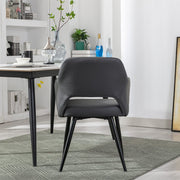 Set Of 2 Nata PU Dining Chair