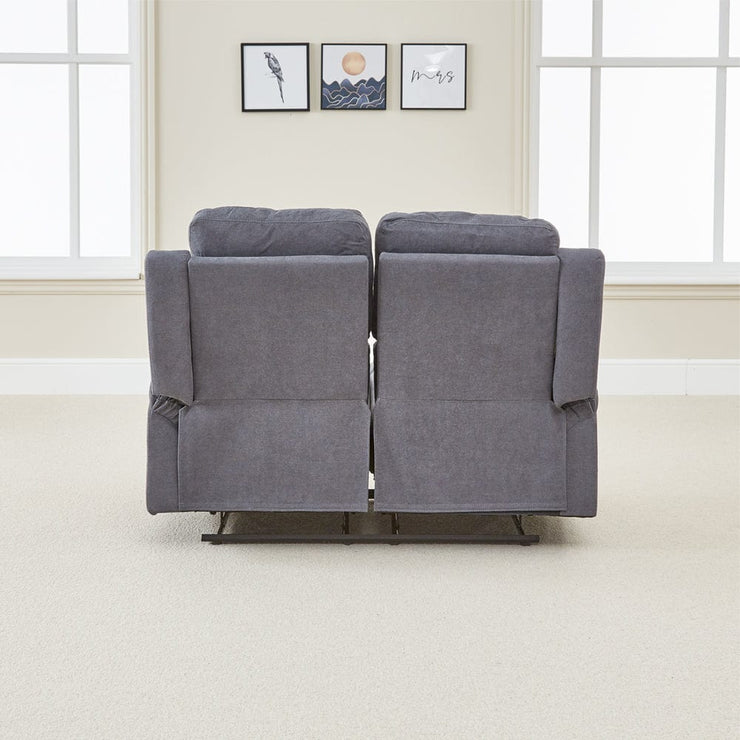 Pancho 3+2 Grey Fabric Recliner Sofa Set