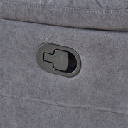 Pancho 2 Seater Grey Fabric Recliner Sofa