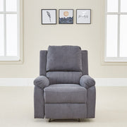 Pancho 3+2+1 Grey Fabric Recliner Sofa Set