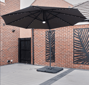 Parasol Cantilever LED Gréine Roma 3M