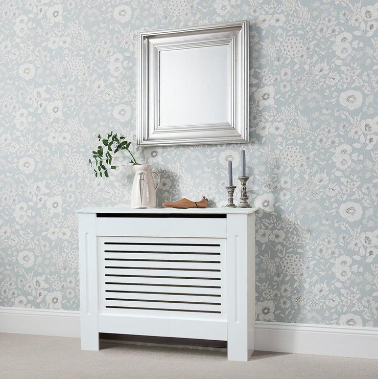 White Modern Wooden Radiator Grill Cover, Bathroom Furniture, Furniture Maxi, Furniture Maxi