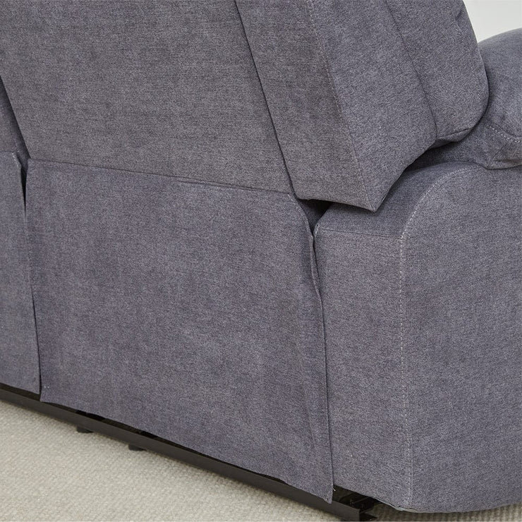 Revere  3+2 Grey Fabric Recliner Sofa Set