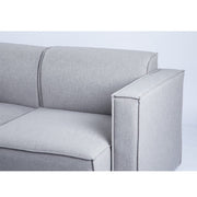 Tessa Modular 2 Seater Sofa with 2 Ottomans