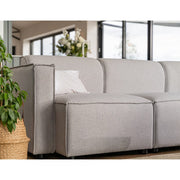 Tessa Modular 3 Seater Sofa with 2 Ottomans