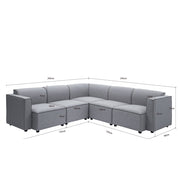 Tessa Modular 4 Seater Sofa with Corner