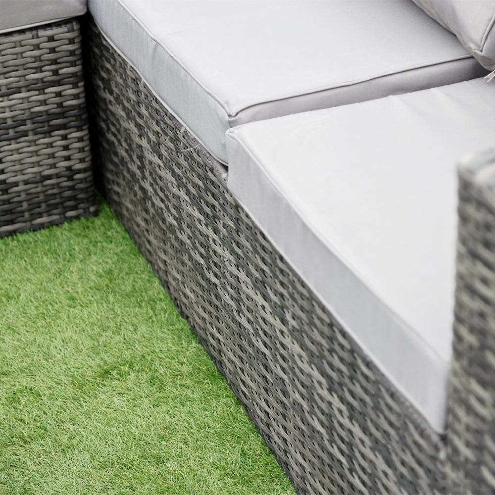 Vancouver 10 Seater Rattan Corner Sofa Patio Set