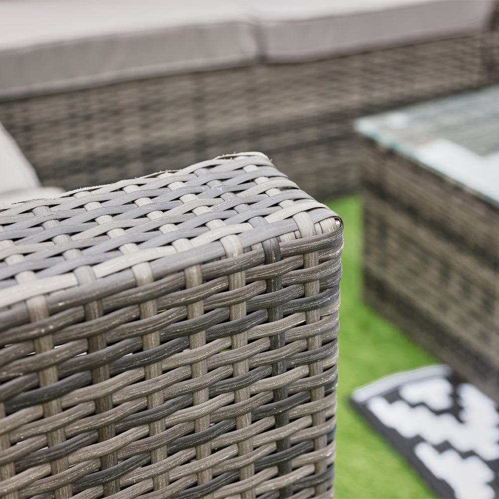 Vancouver 10 Seater Rattan Corner Sofa Patio Set