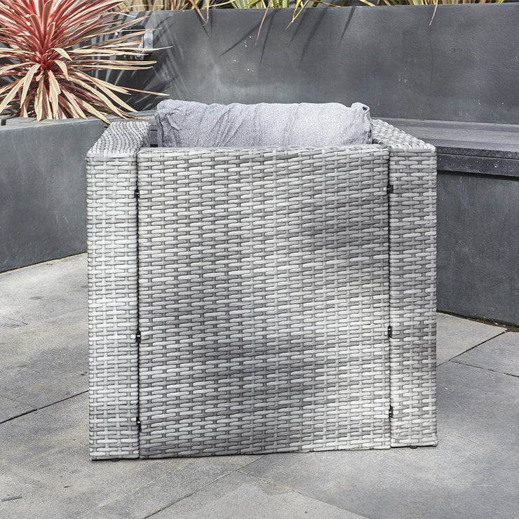 Vancouver 5 Seater Rattan Garden Furniture Set In Grey, Garden Furniture, Furniture Maxi, Furniture Maxi