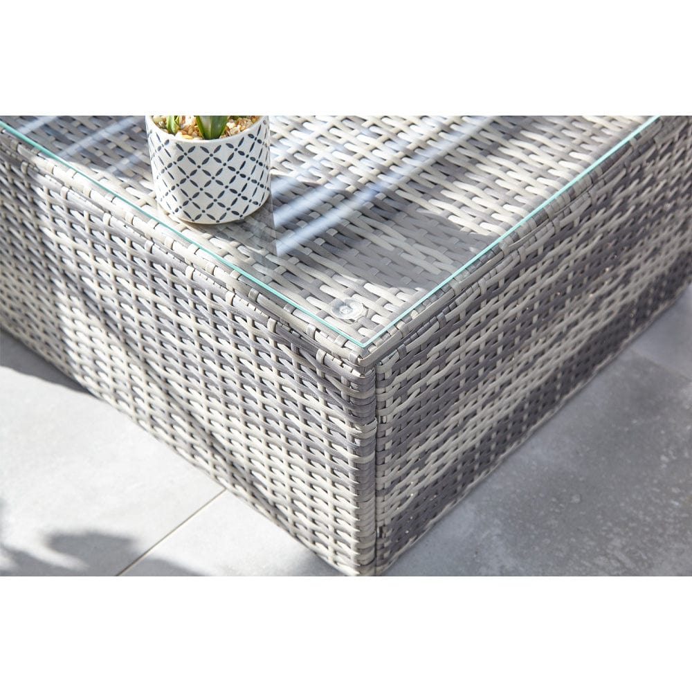 Vancouver 6 Seater Modular Rattan Sofa Set In Grey, Garden Furniture, Furniture Maxi, Furniture Maxi
