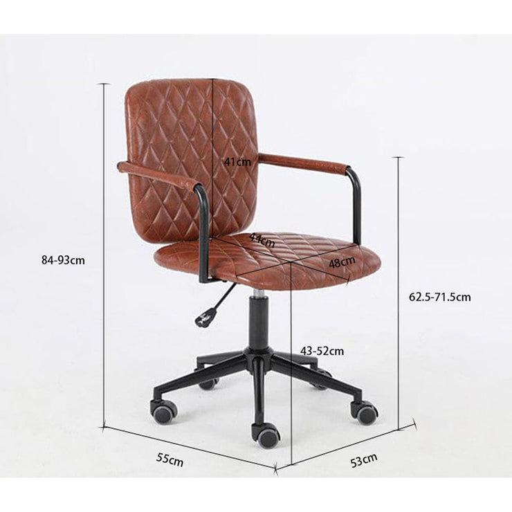 Matlock Faux Leather Adjustable Office Chair