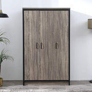 Royle 3 Door Wardrobe In Oak Effect