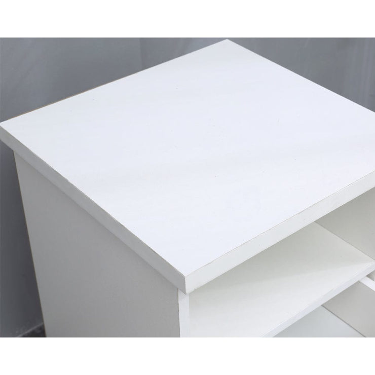 Set Of 2 Agata 2 Drawer Bedside Tables In White
